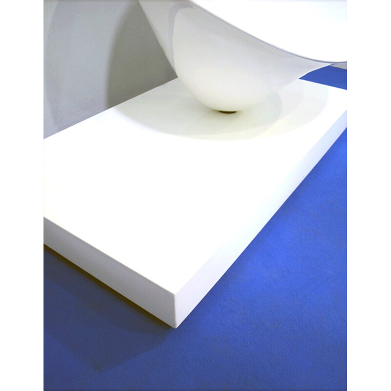 Poltrona escultural Vintage Moore em poliéster e fibra de vidro de Philippe Starck para Driade, 2000