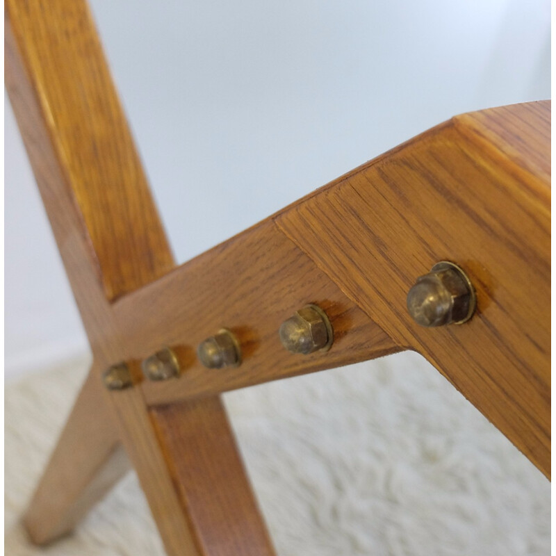 Bureau en bois d'orme de Marco Zanuso - 1960