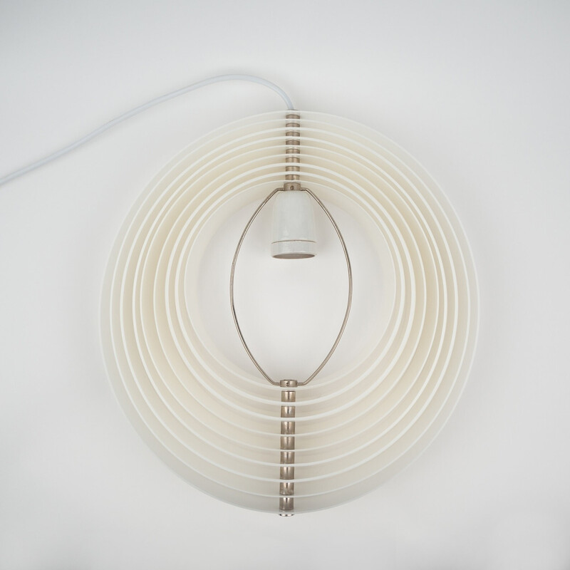 Vintage plastic pendant lamp by Verner Panton for Louis Poulsen, Denmark 1960