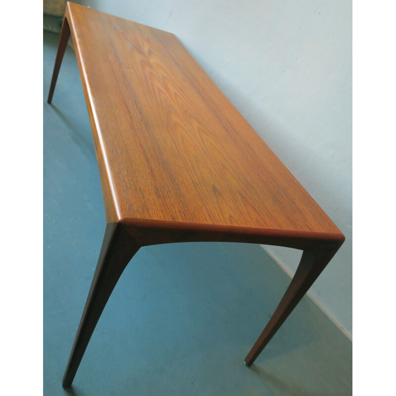 Mid century Danish teak coffee table - 1960s