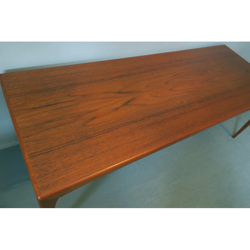 Table basse danoise vintage en teck - 1960