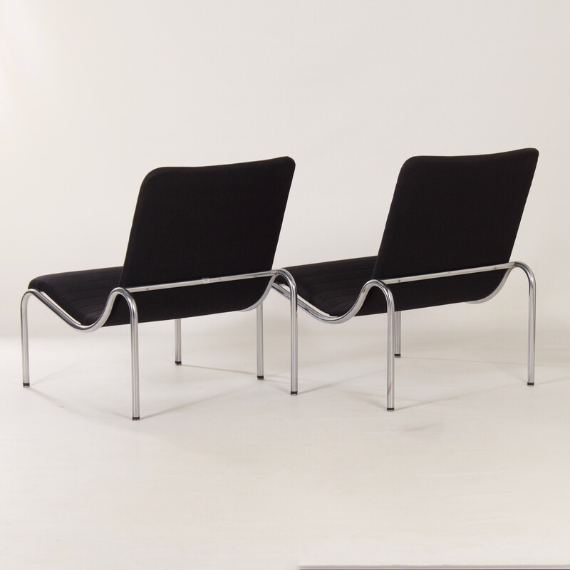 Pair of vintage armchairs by Kho Liang Ie for Stabin-Bennis, 1960