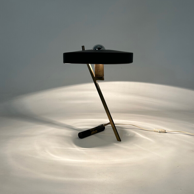 Vintage diplomat table lamp by Louis Kalff for Philips, 1960