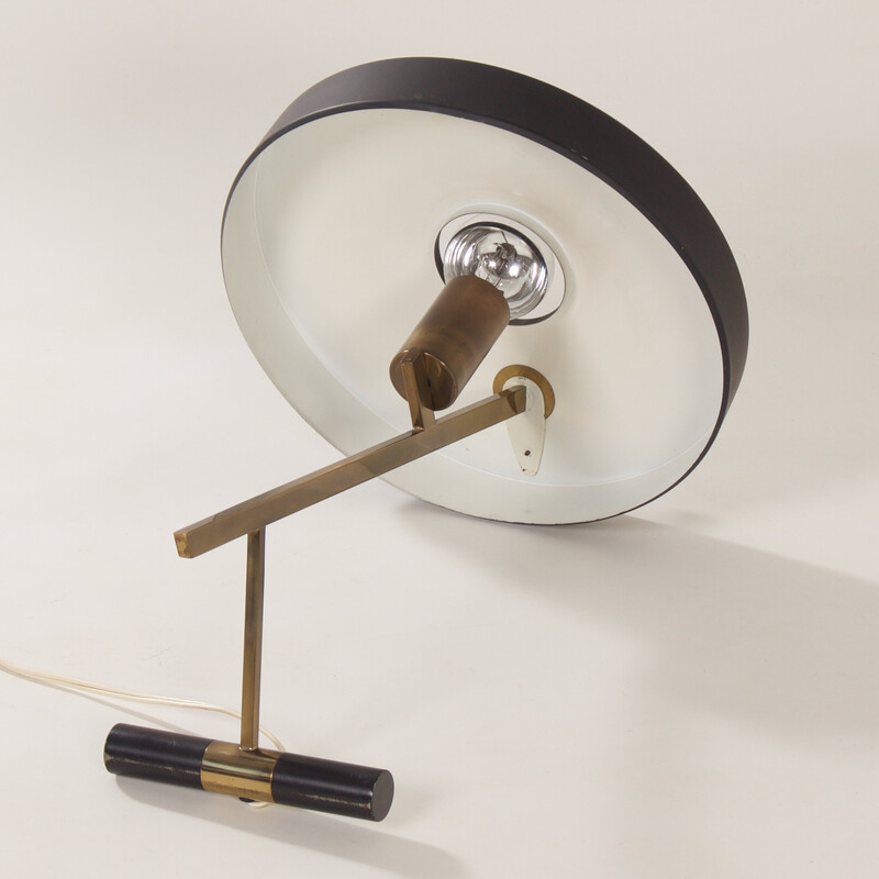 Vintage diplomat table lamp by Louis Kalff for Philips, 1960