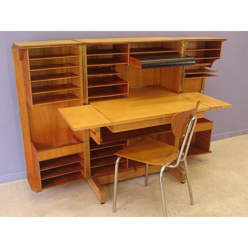 "Magic Box" raised desk by Mumenthaler & Meier - 1950s