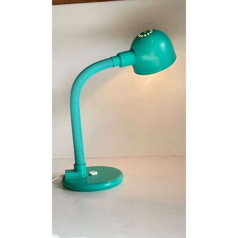 Lampe vintage en acier par Aluminor, 1980