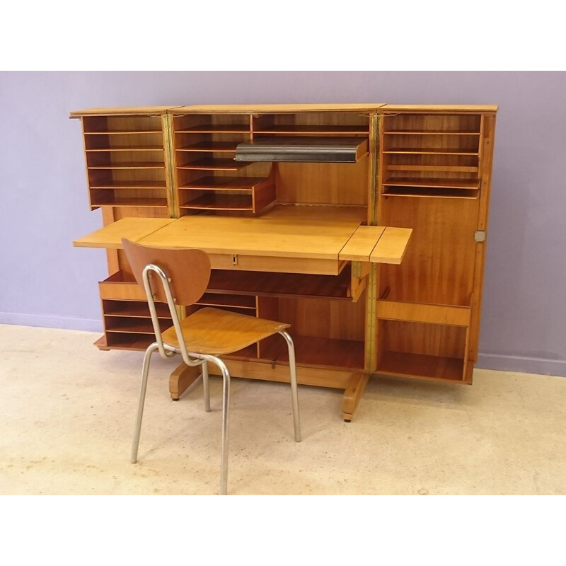 "Magic Box" raised desk by Mumenthaler & Meier - 1950s