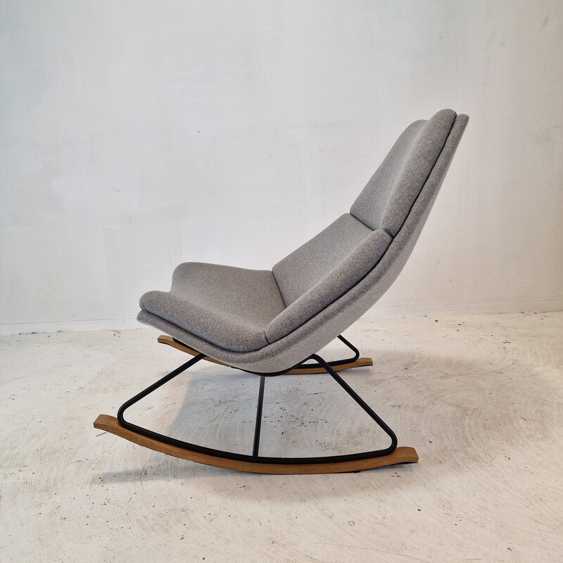 Vintage metal and fabric chair by Geoffrey Harcourt for Artifort, 1960