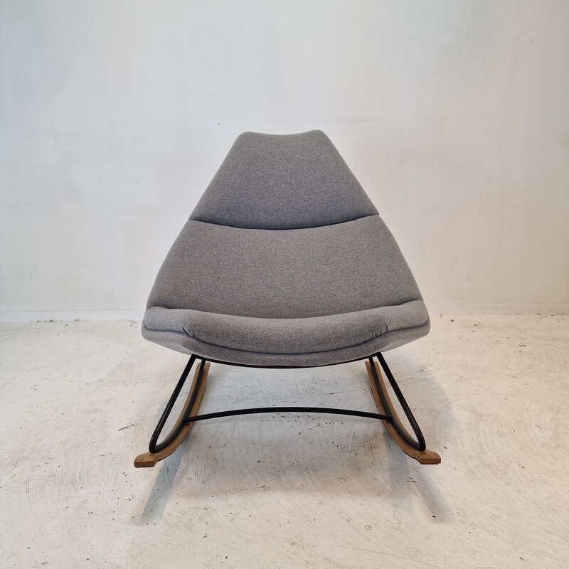 Vintage metal and fabric chair by Geoffrey Harcourt for Artifort, 1960