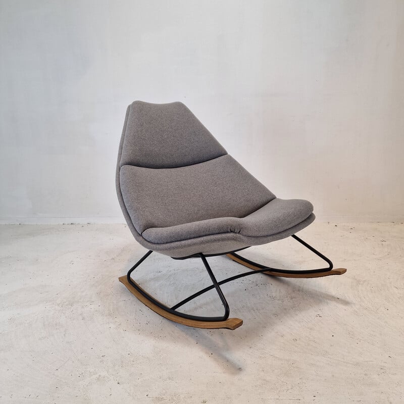 Vintage-Stuhl aus Metall und Stoff von Geoffrey Harcourt für Artifort, 1960