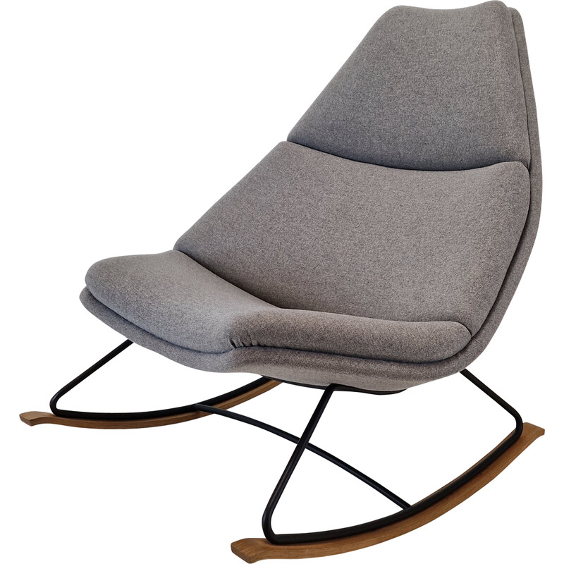 Vintage metal and fabric chair by Geoffrey Harcourt for Artifort, 1960