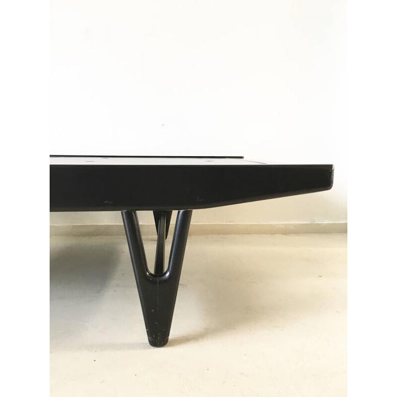 Scandinavian black daybed by Gemla Dio - 1960s