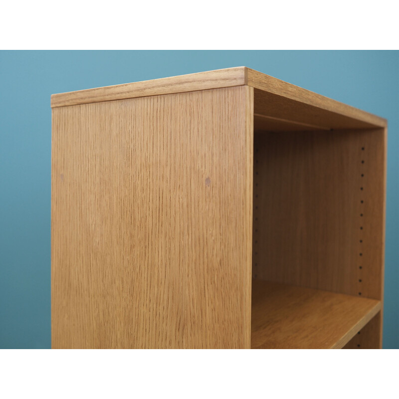 Vintage ash veneer bookcase for System B8, Denmark 1970