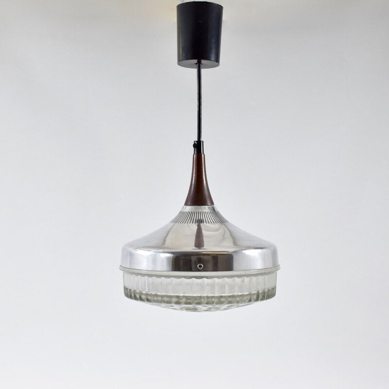 Suspension vintage en aluminium par Jo Hammerborg pour Fog et Morup, 1960