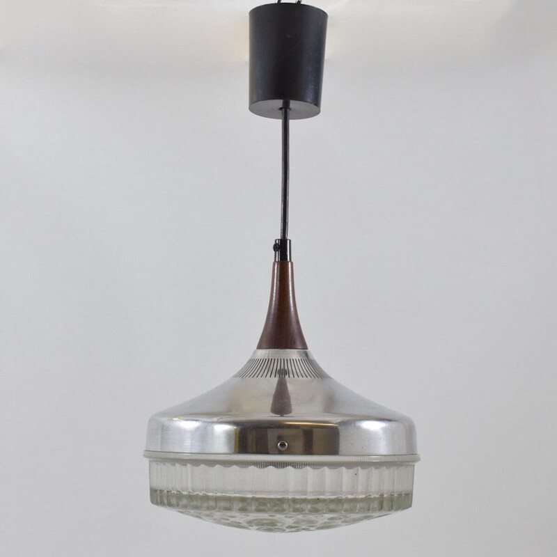 Suspension vintage en aluminium par Jo Hammerborg pour Fog et Morup, 1960