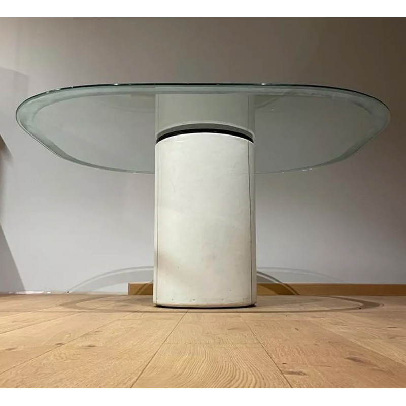 Table à repas vintage par Tobia Scarpa pour B et B Italia, Italie 1973