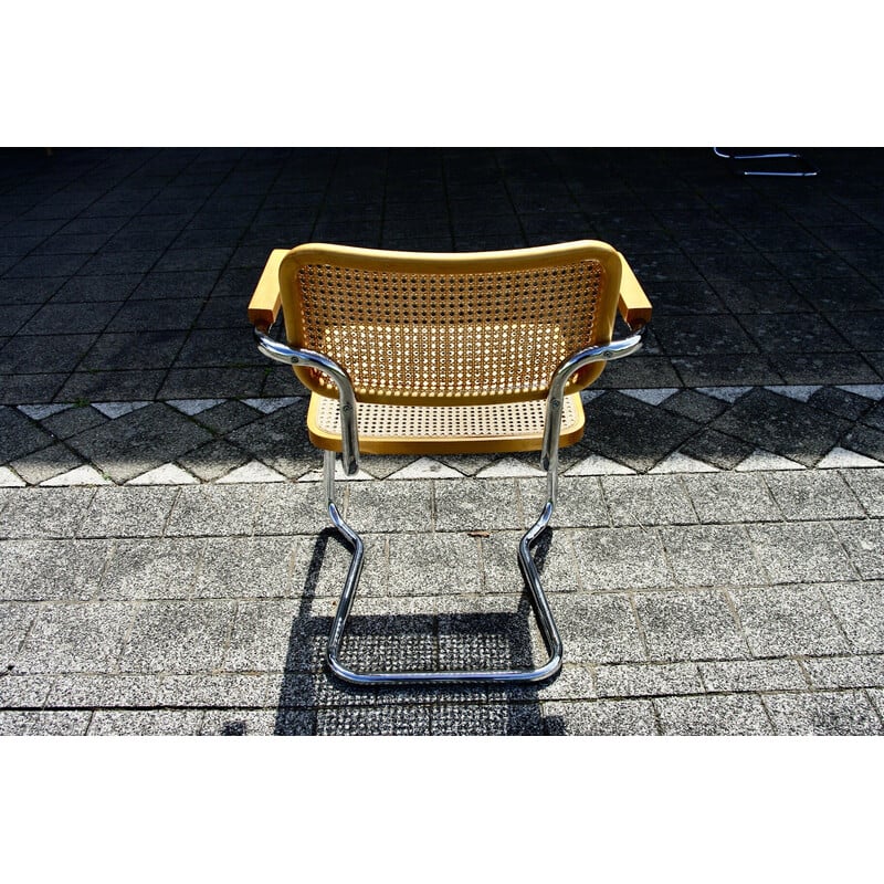 Fauteuil vintage en hêtre par Marcel Breuer, 1970