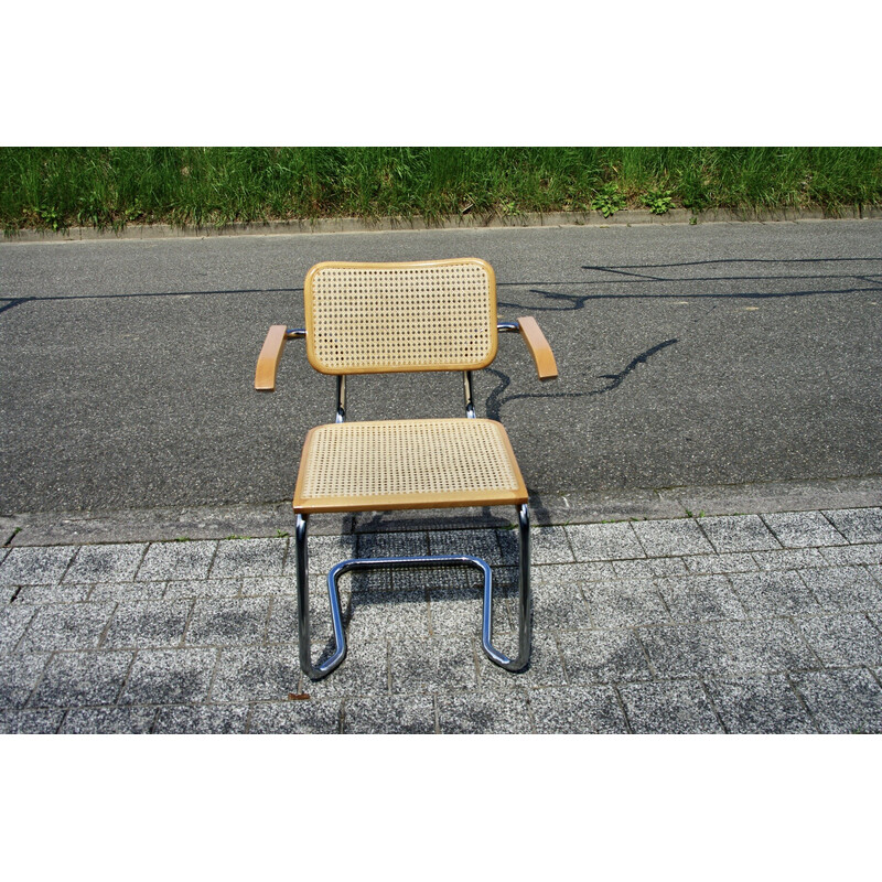 Fauteuil vintage en hêtre par Marcel Breuer, 1970