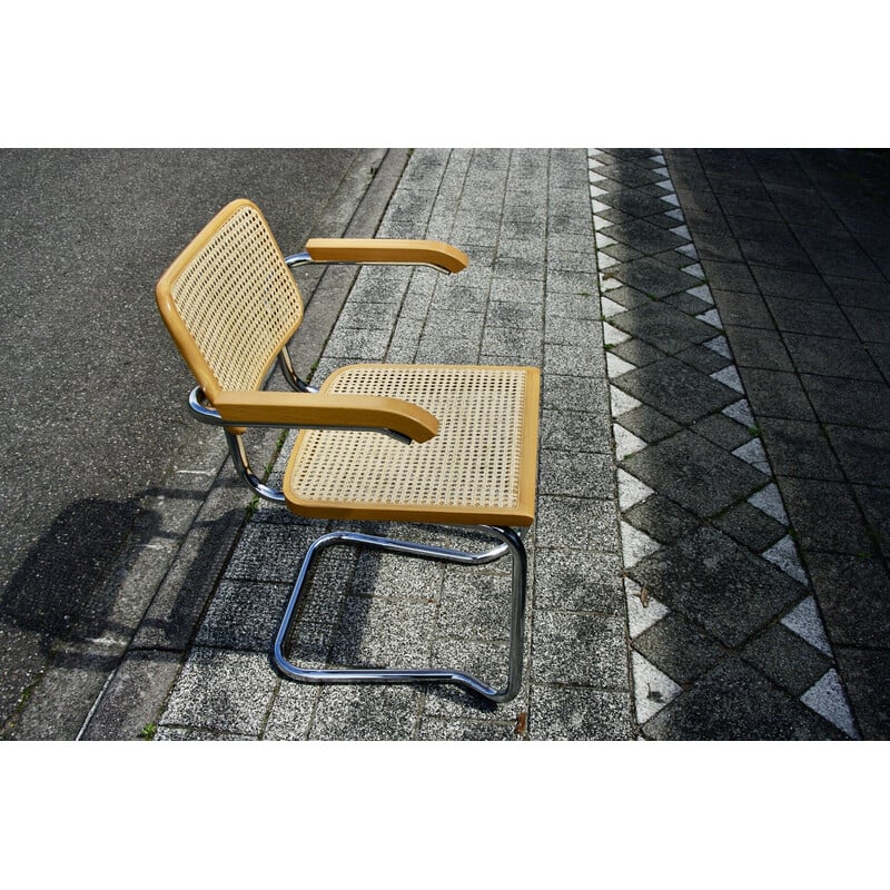 Fauteuil vintage en hêtre par Marcel Breuer, 1970