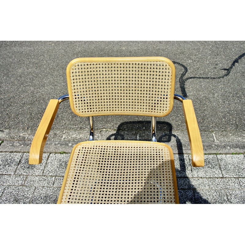 Fauteuil vintage en hêtre par Marcel Breuer, 1970