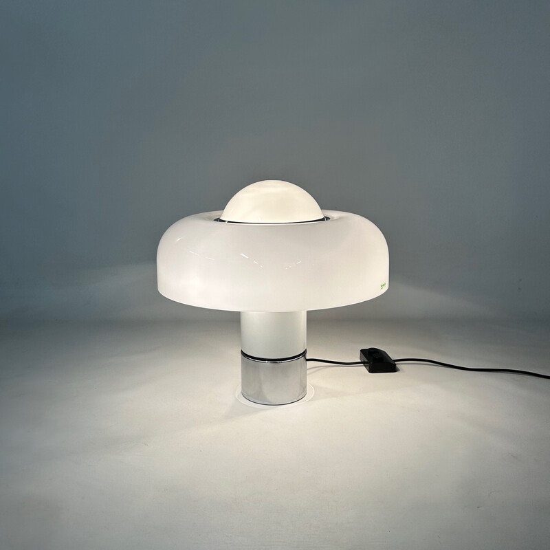 Lampe de table vintage par Luigi Massoni pour Harvey Guzzini, Italie 1970