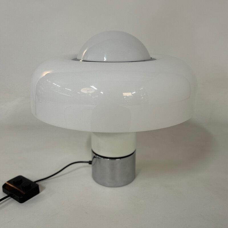 Vintage table lamp by Luigi Massoni for Harvey Guzzini, Italy 1970