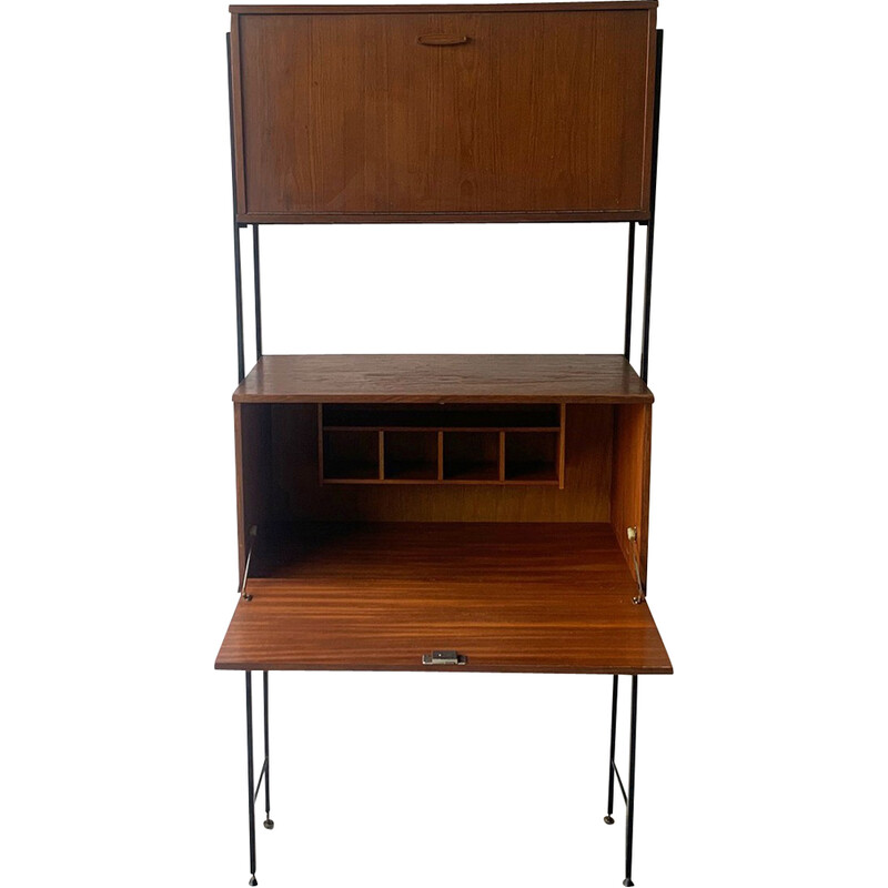 Vintage teak wall cabinet for Avalon, UK 1960