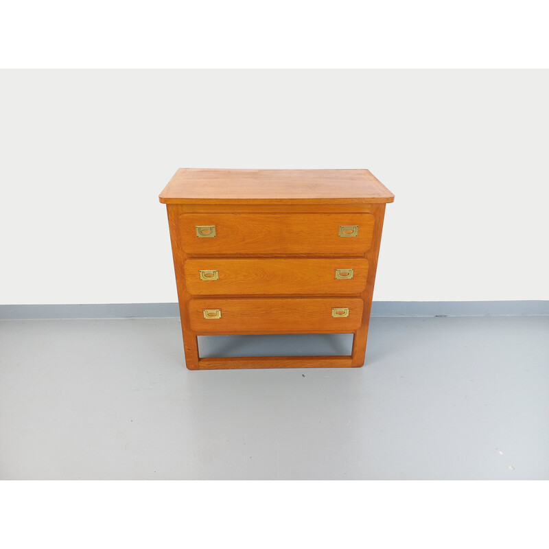 Vintage oak chest of drawers, 1960