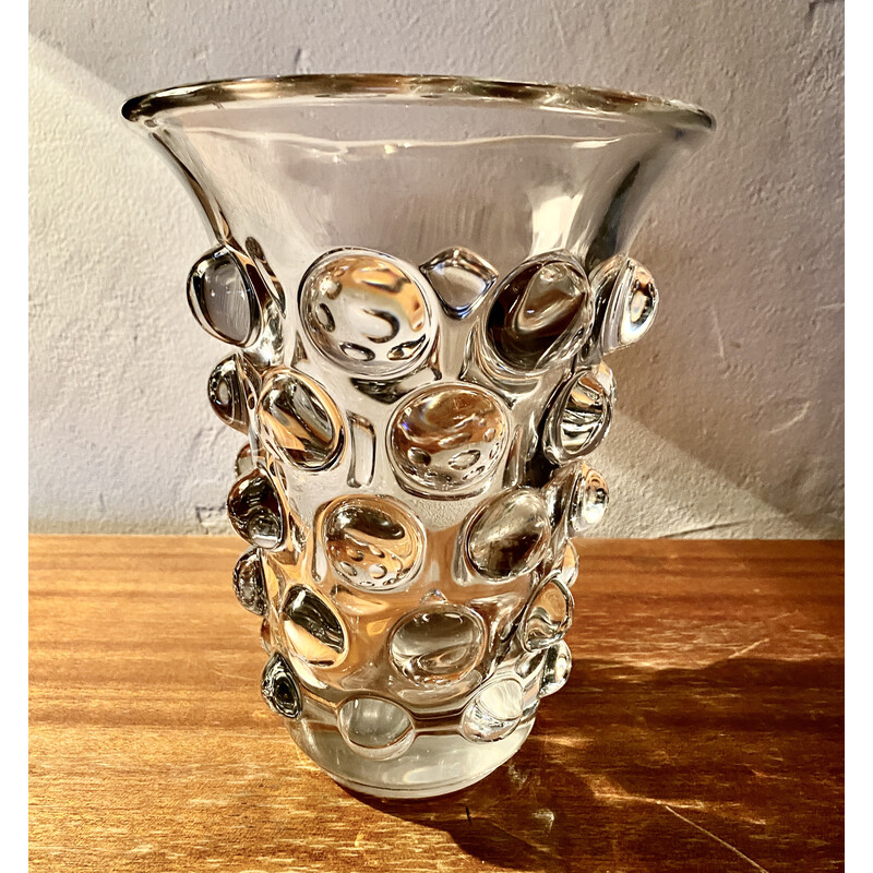 Vase vintage par R Lalique, 1934