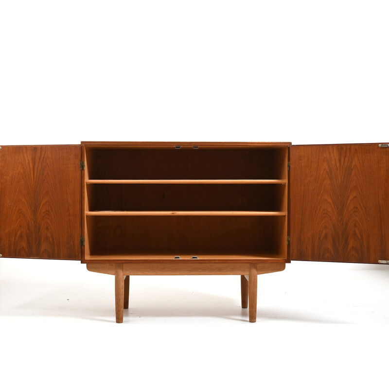 Vintage oak cabinet by Børge Mogensen for Søborg Møbler, 1950