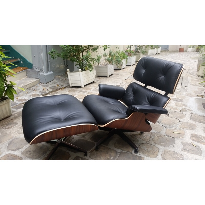 Eames lounge chair & ottoman by Eames for Herman Miller - 2000s