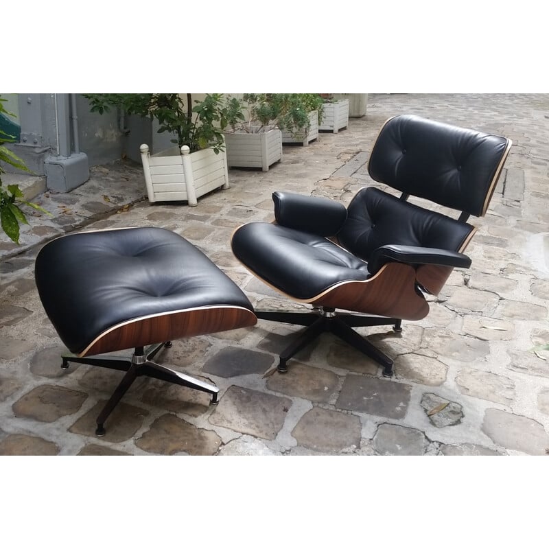 Eames lounge chair & ottoman by Eames for Herman Miller - 2000s