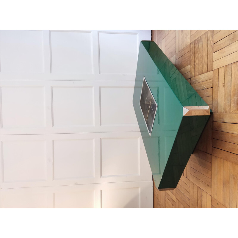 Vintage rectangular Alveo coffee table for Mario Sabot, 1970