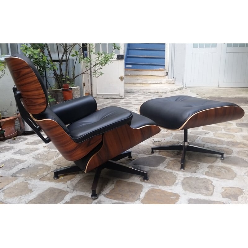 Eames lounge chair & ottoman by Eames for Herman Miller - 2000s