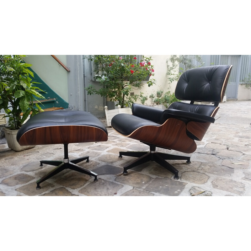 Eames lounge chair & ottoman by Eames for Herman Miller - 2000s