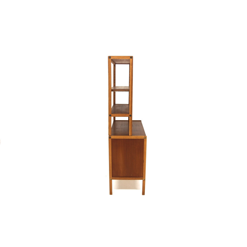 Vintage teak bookcase by Bertil Fridhagen for Bodafors, Sweden 1960