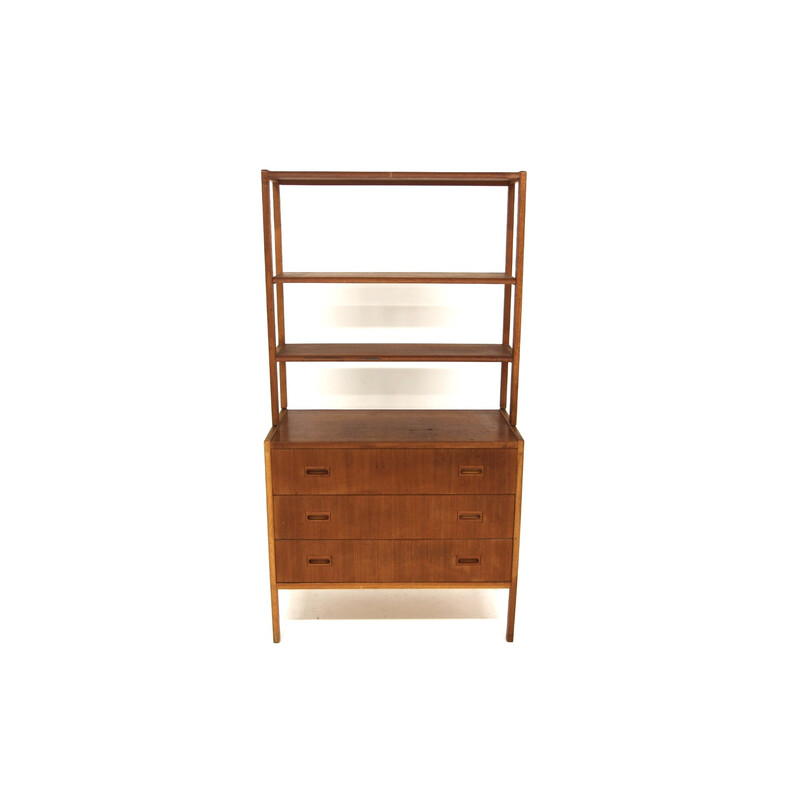 Vintage teak bookcase by Bertil Fridhagen for Bodafors, Sweden 1960