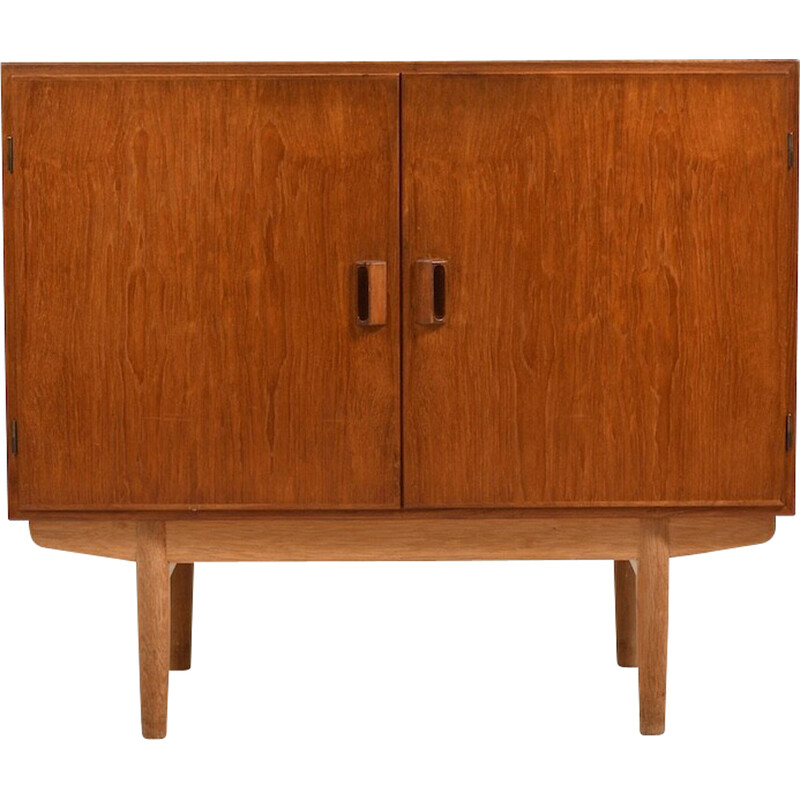 Vintage oak cabinet by Børge Mogensen for Søborg Møbler, 1950