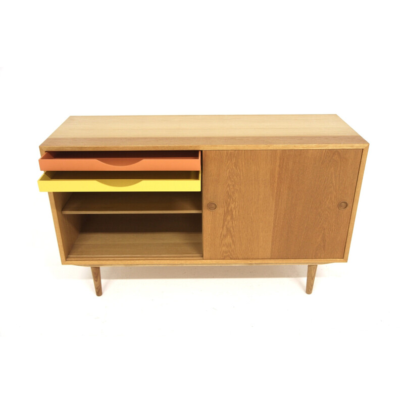 Vintage "Öresund" oak chest of drawers by Børge Mogensen for Karl Andersson and Söner, Sweden 1960