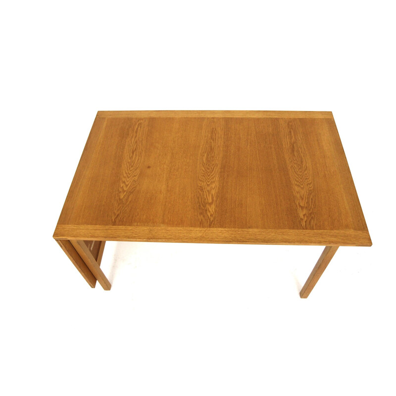 Vintage teak dining table by Bertil Fridhagen for Bodafors, Sweden 1950