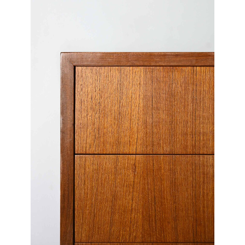 Vintage teak chest of drawers with drawers, Sweden 1960