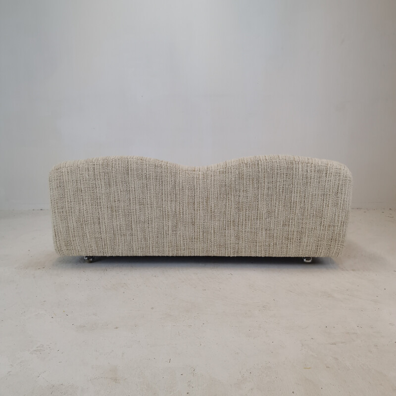 Sofá de lã de 3 lugares vintage de Pierre Paulin para Artifort, 1960