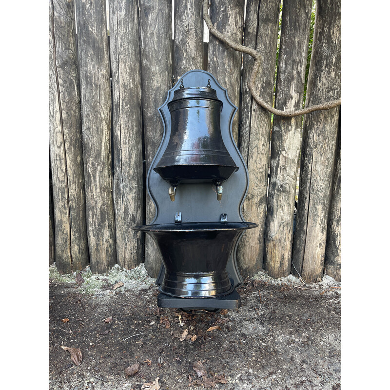 Vintage copper fountain by Jean Goardere, France