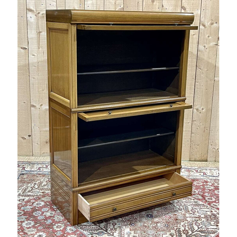 Vintage removable bookcase in walnut and oak for Md, 1960