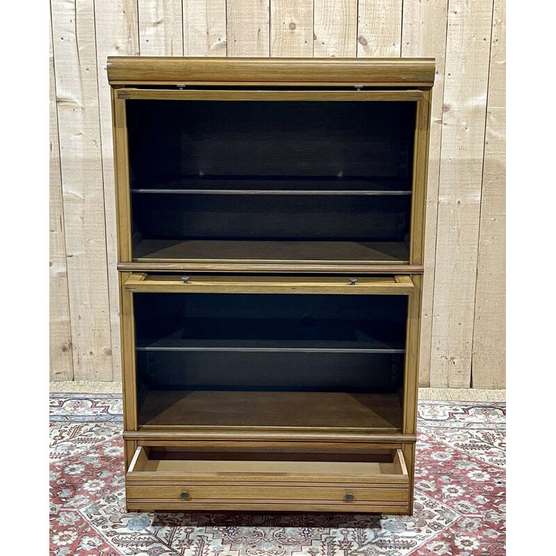 Vintage removable bookcase in walnut and oak for Md, 1960