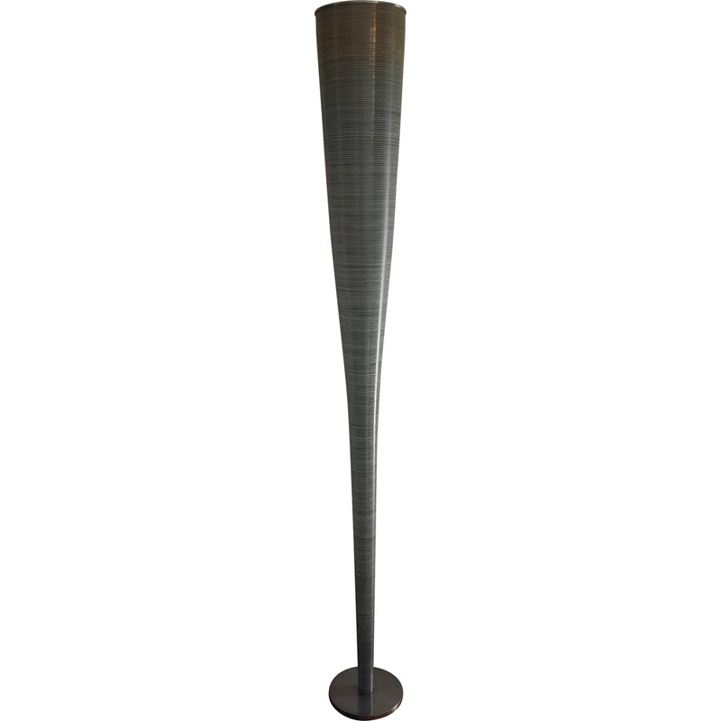 Vintage Mite Terra floor lamp in glass fabric and carbon thread by Marc Sadler for Foscarini
