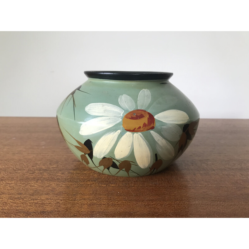 Vase vintage en céramique par Louis Giraud pour Vallauris, 1940