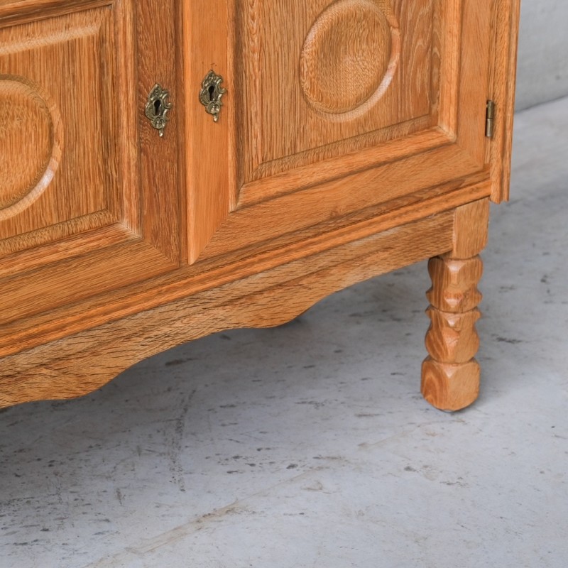 Pair of vintage oak bedside tables, Denmark 1960