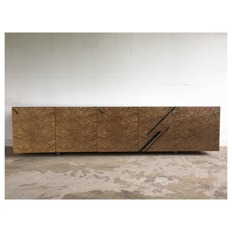 Credenza Saporiti in acero di Giovanni Offredi - 1960