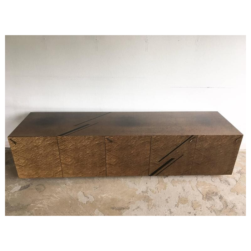 Saporiti sideboard em ácer por Giovanni Offredi - 1960